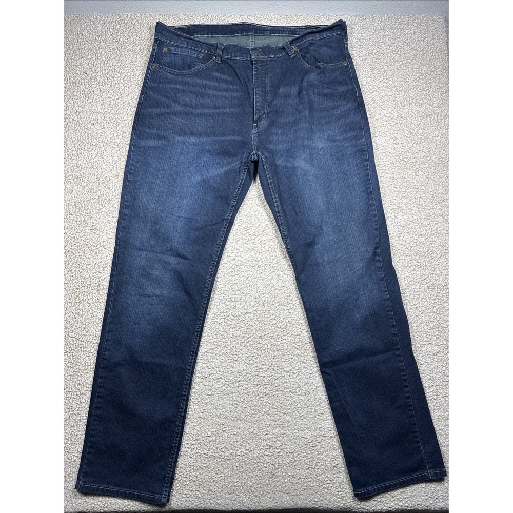Levi's 559 Men's Jeans 38x34 Relaxed Straight Blue Denim Distressed Paint